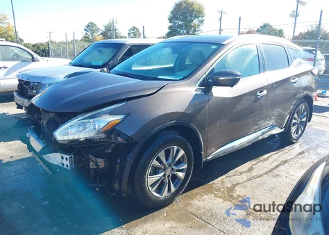 2015 Nissan Murano Sl from USA, damaged, VIN 5N1AZ2MH4FN211506